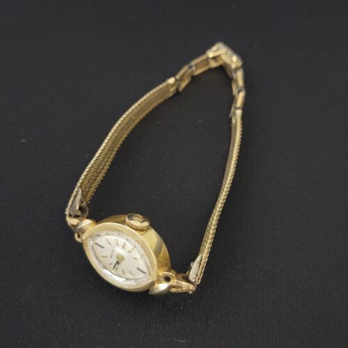 Vintage Benrus (1176-318) 14k Gold Ladies Watch w/ Duchess  display picture 1