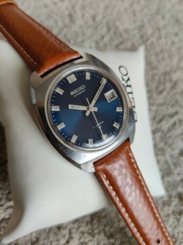 SEIKO 7005-8042-P Automatic blue dial watch | WatchCharts Marketplace