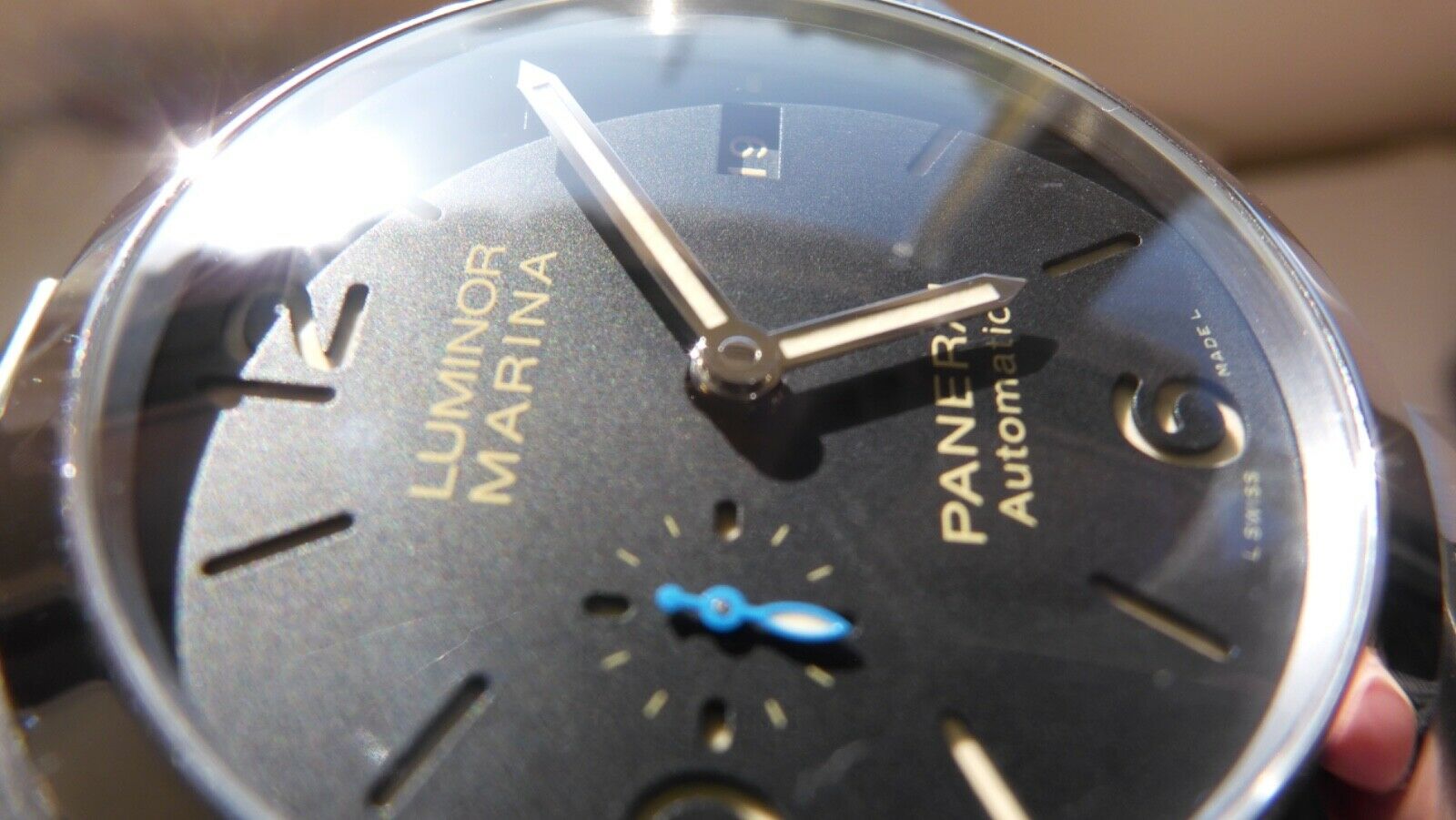 PANERAI LUMINOR MARINA PAM 00723 AS NEW w rem Warranty Exc