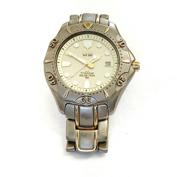 Citizen Titanium Divers 7875h04945 ta PreOwned Mens Watch WatchCharts