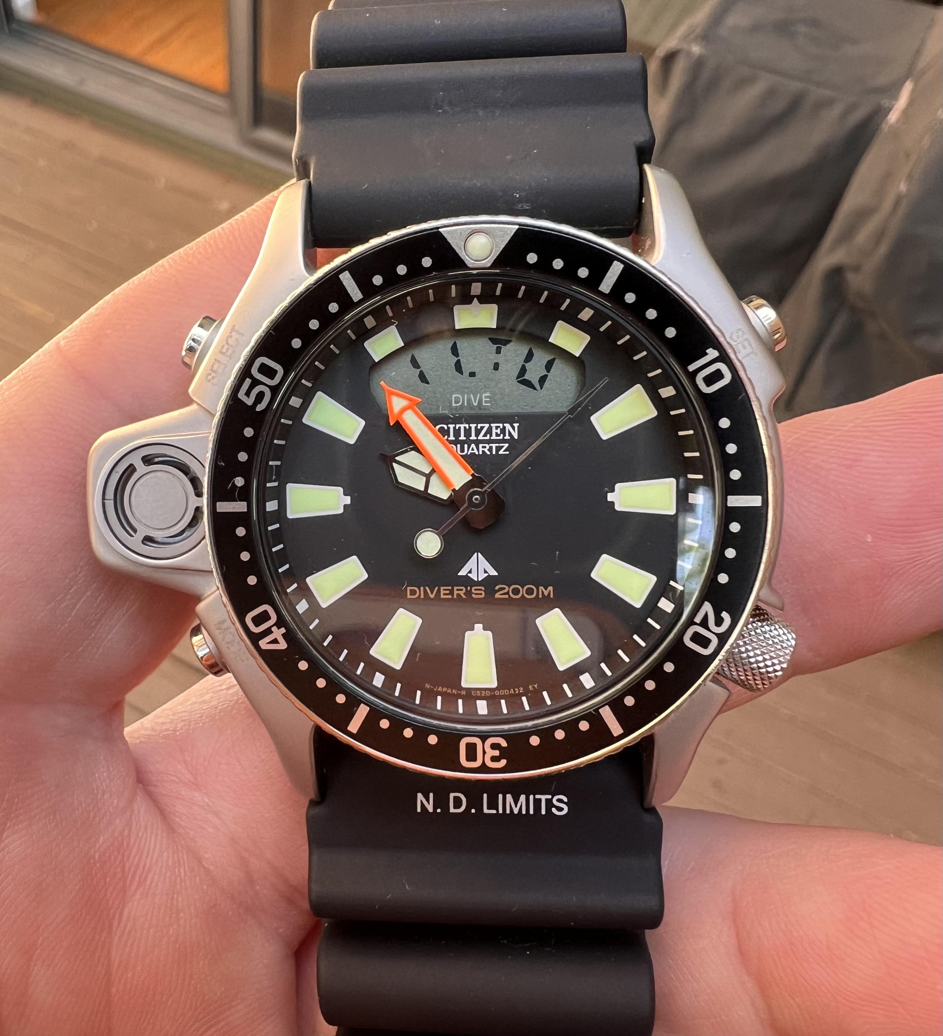 Citizen Promaster Aqualand JP2000-08E For Sale | WatchCharts Marketplace