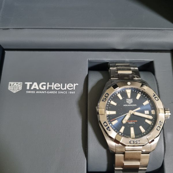 Brand new in original box Tag Heuer Aquaracer | WatchCharts Marketplace