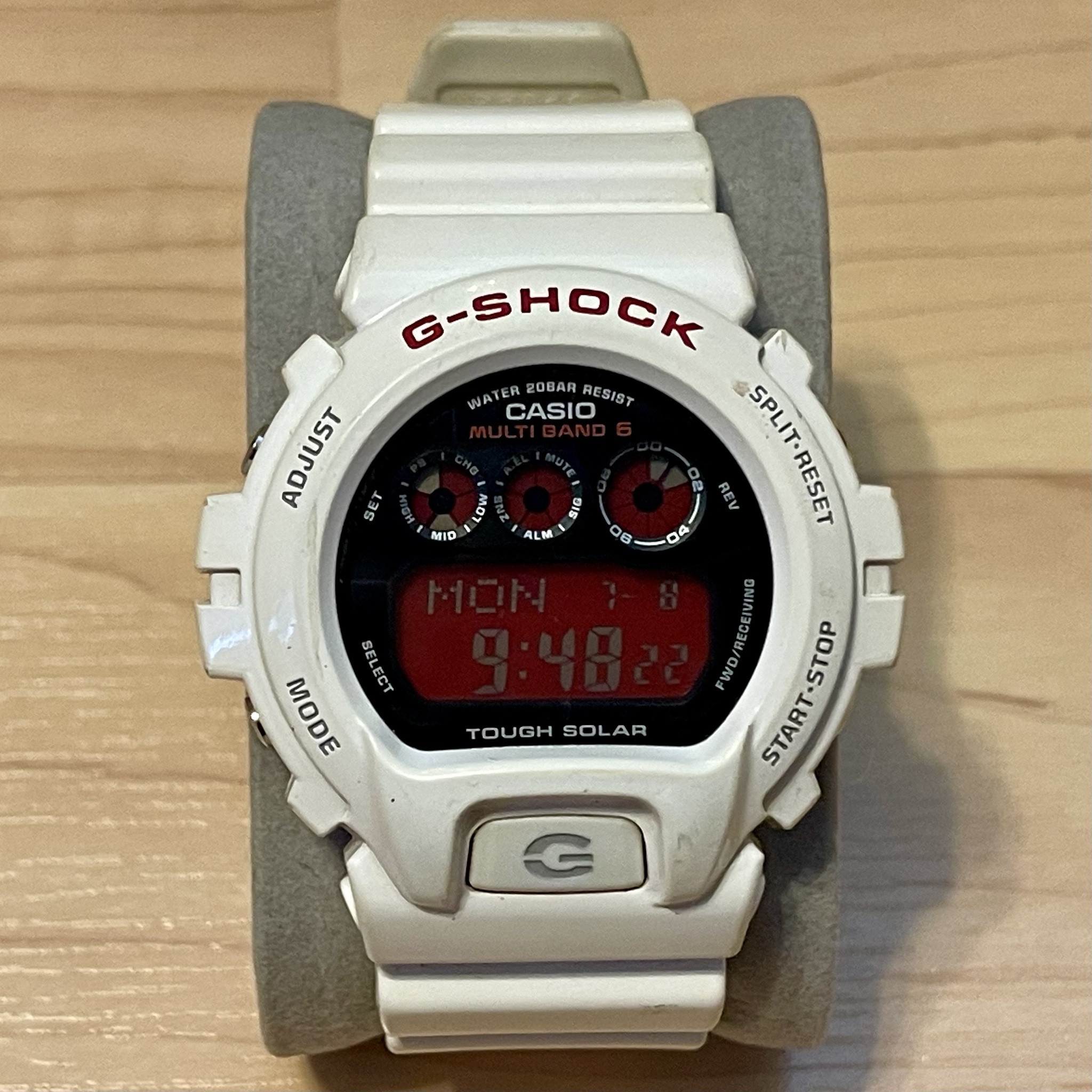 WTS] Casio G-Shock GW-6900F-7 Tough Solar Atomic Multiband 6 Adrenaline Red  Display Men's Digital Watch 6900 | WatchCharts Marketplace