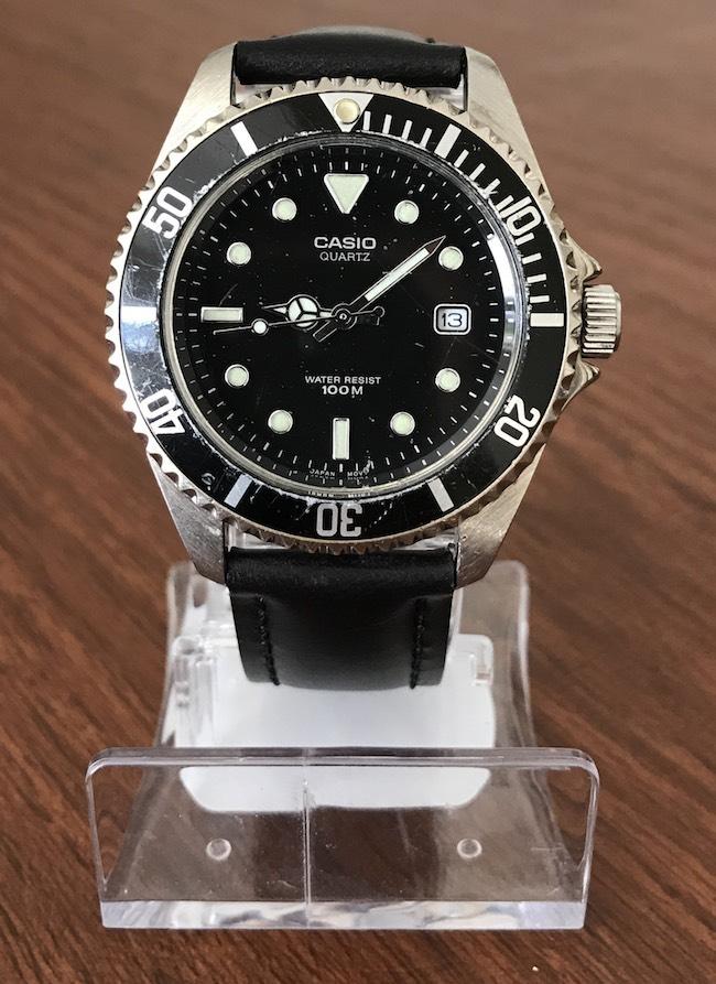 casio quartz water resist 100m price