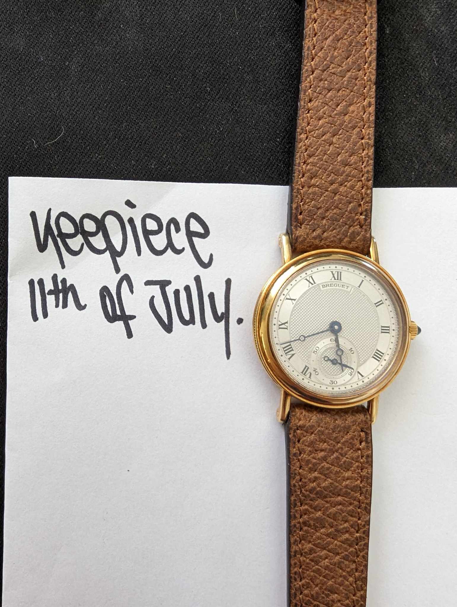 WTS Breguet Empire 18k Rose Gold WatchCharts Marketplace