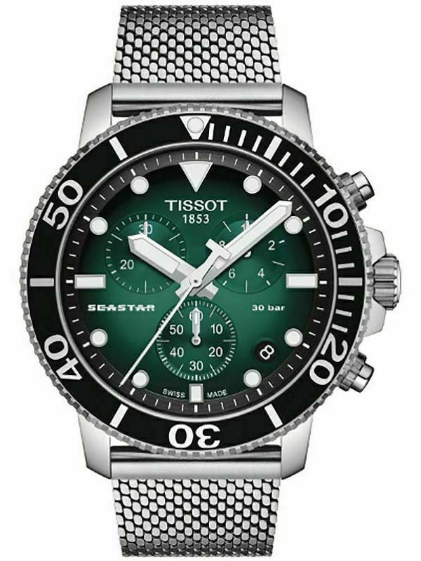 Tissot top seastar green