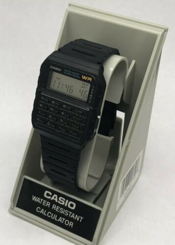 RELOJ CALCULADORA CALCULATOR Watch Casio Ca-53W Retro Style Mecanismo 437  £17.97 - PicClick UK