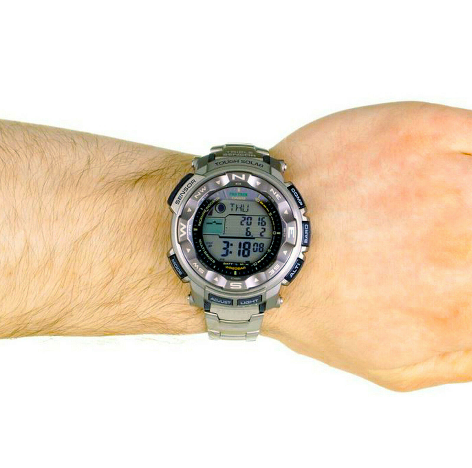 Casio Protrek PRW 2500T 7ER Sport Titanium Strap Triple Sensor Brand New Unworn WatchCharts Marketplace