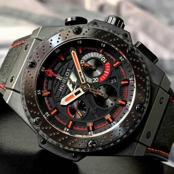 FS Hublot F1 King Power Limited Edition 500 Black Ceramic 48mm WatchCharts Marketplace