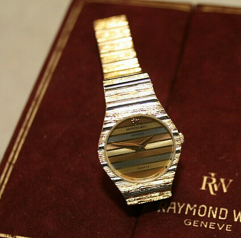 RAYMOND WEIL GENEVE - Damenuhr - Ref.- 9022 - Bicolor - 18K GOLD