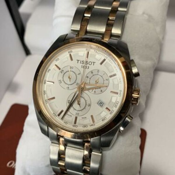 Mens Tissot Couturier Chronograph T035627A. STAINLESS. Used. | WatchCharts