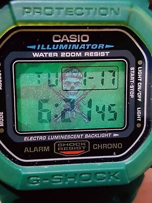 g shock dw 5600 green