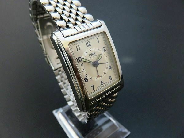 ORIS Automatic Watch B7460 Pointer Date Rectangular Original Band SWISS MADE WatchCharts Marketplace