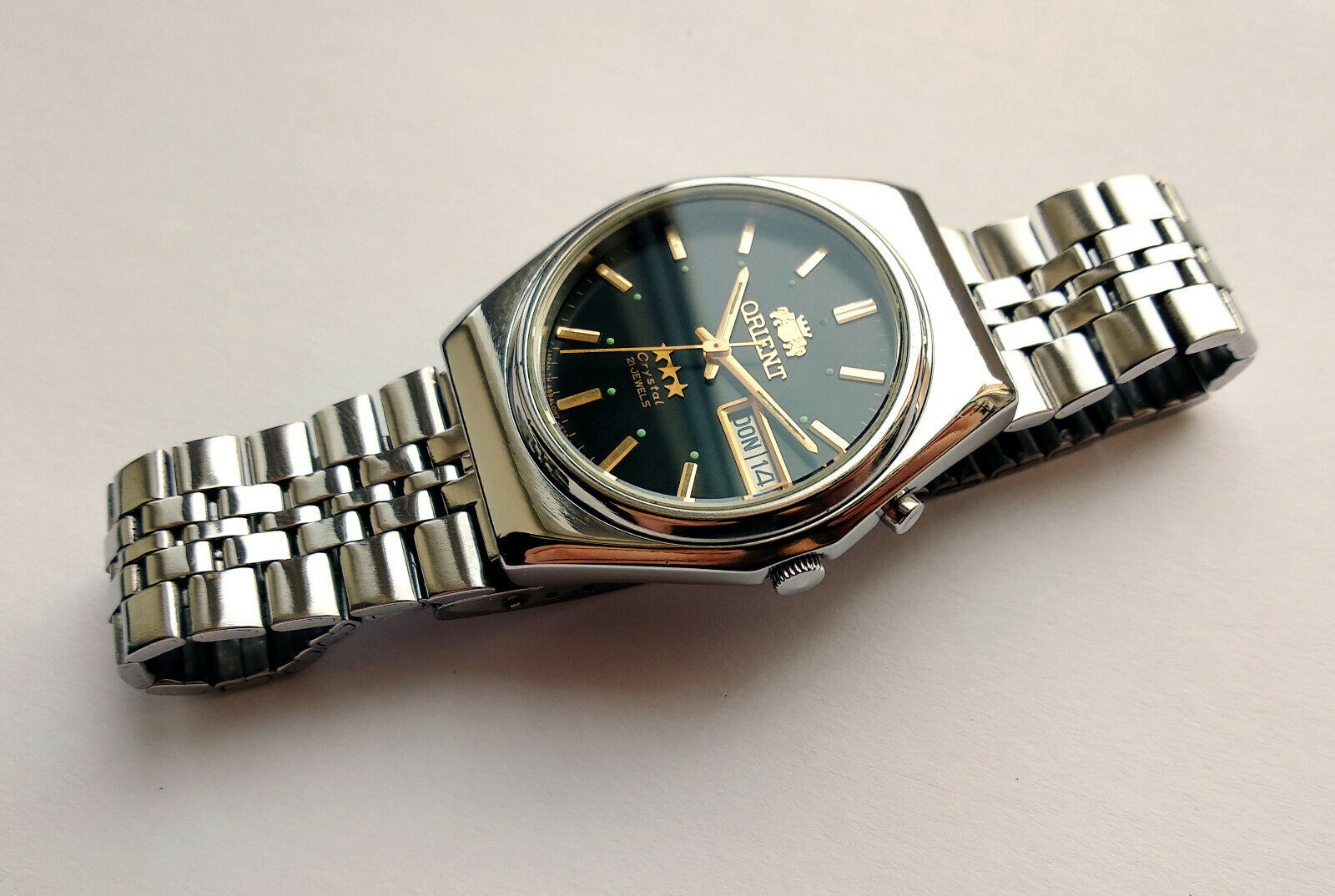 Orient Automatic Japan 469LOB-71 CA Exellent wristwatch 21 Jewels
