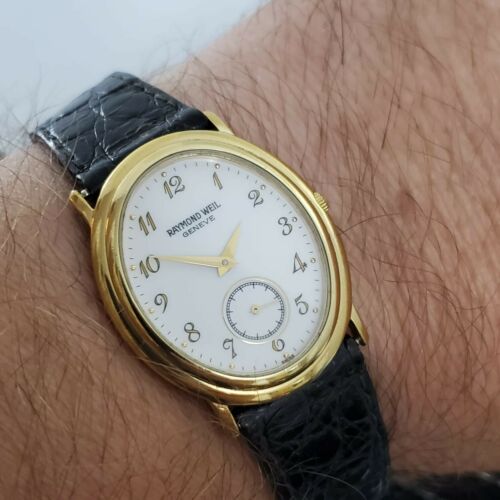 MENS RAYMOND WEIL GENEVE OVAL REF 9812 | WatchCharts Marketplace