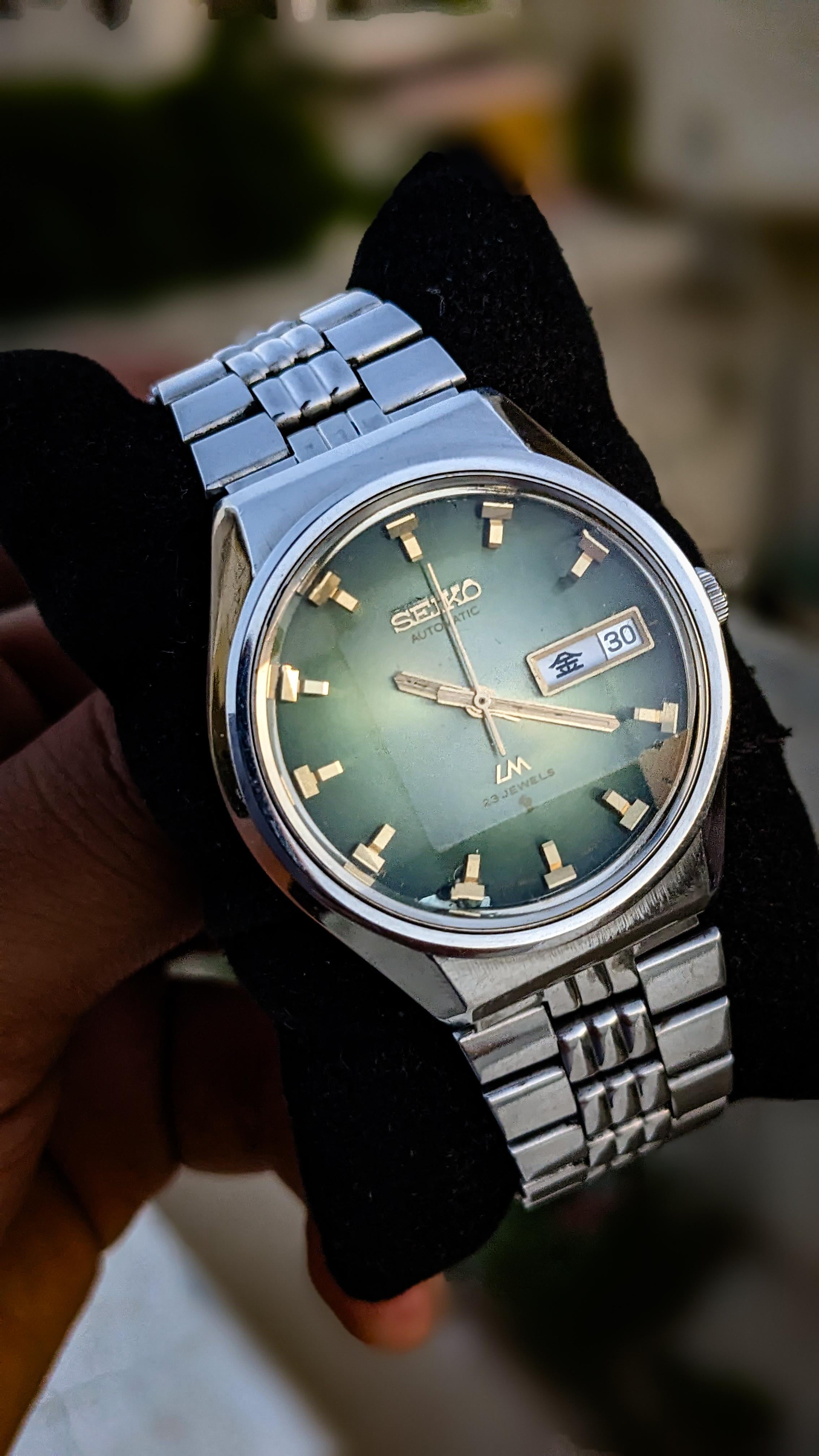 JA-3282| 【稼働品】SEIKO LM AUTOMATIC 23石 セイコーロードマチック 