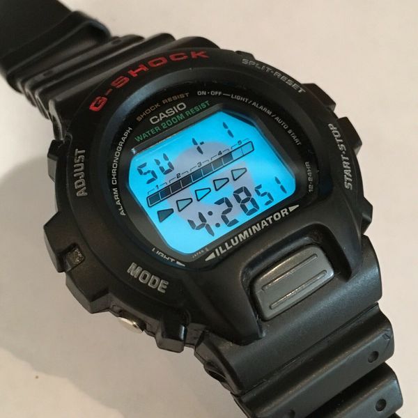 Vintage Casio Dw 6600 G Shock Digital Sports Watch Watchcharts