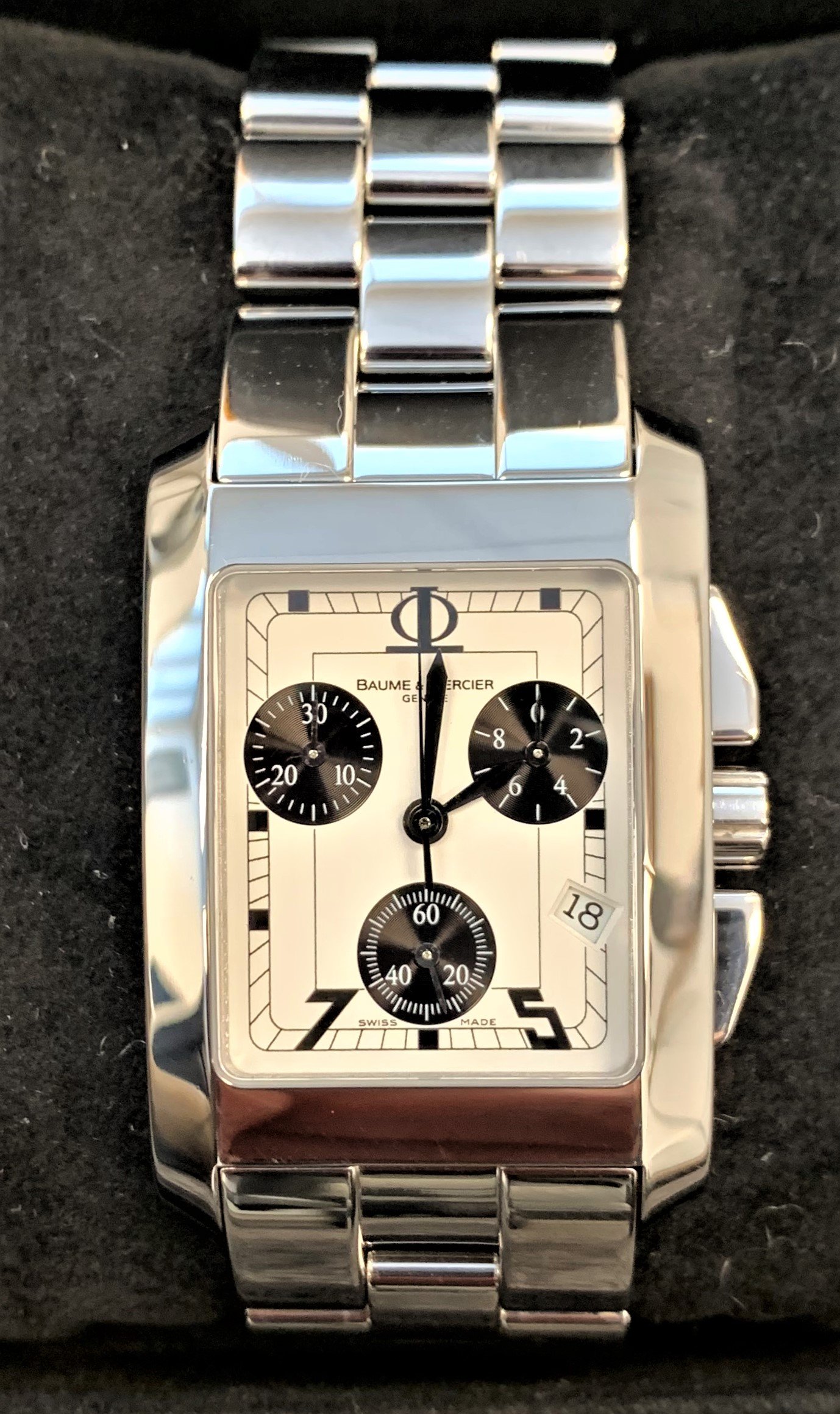 FSOT: Baume & Mercier MOA08479 Hampton Chronograph Panda 