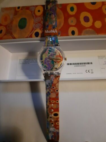 Swatch Watch x MoMA HOPE, II BY GUSTAV KLIMT, AUTHENTIC, limited