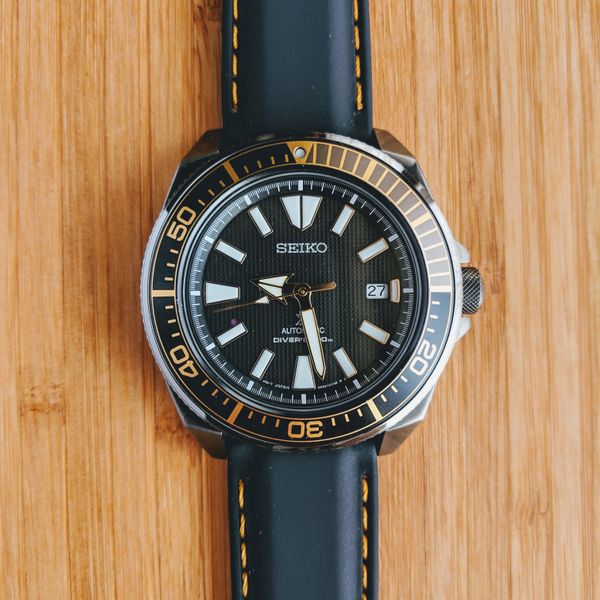 *FS* Seiko SRPB55 Samurai (Black Ion) | WatchCharts Marketplace