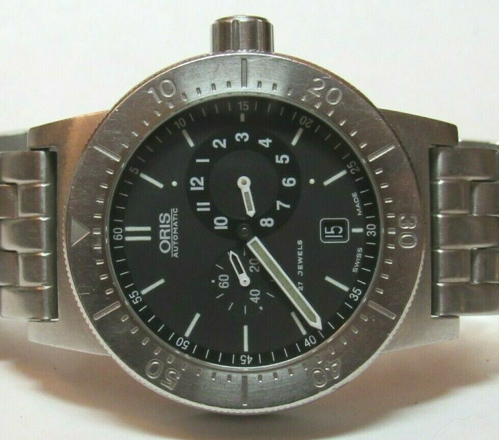 ORIS BC3 BIG CROWN REGULATOR DIVER WATCH 635 7514 WITH ORIGINAL