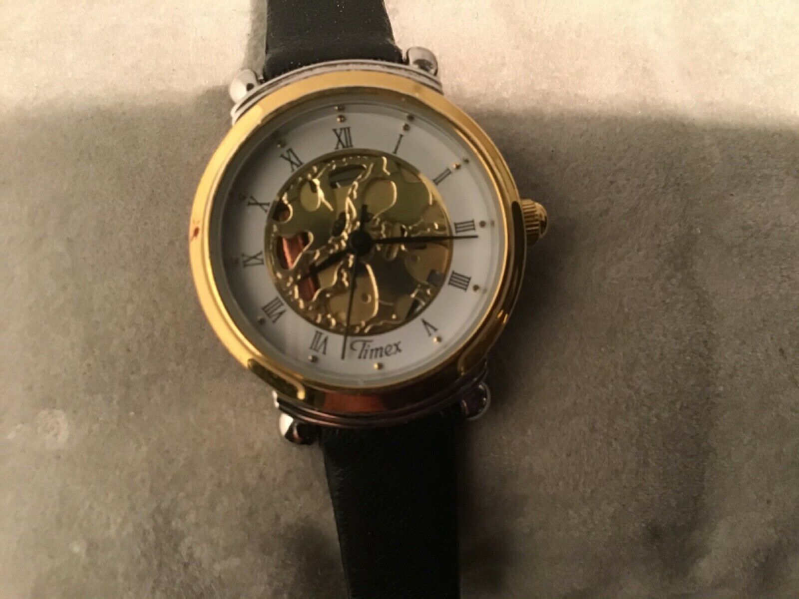 timex skeleton watch