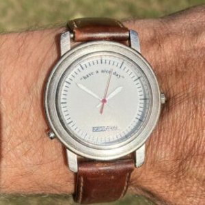 Vintage Timex Joe Boxer Watch “Have A Nice Day” With Indiglo
