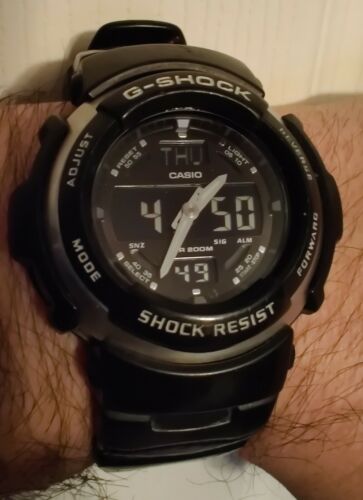 Genuine Casio G-SHOCK G-304RL Black Resin Band (USED, FREE