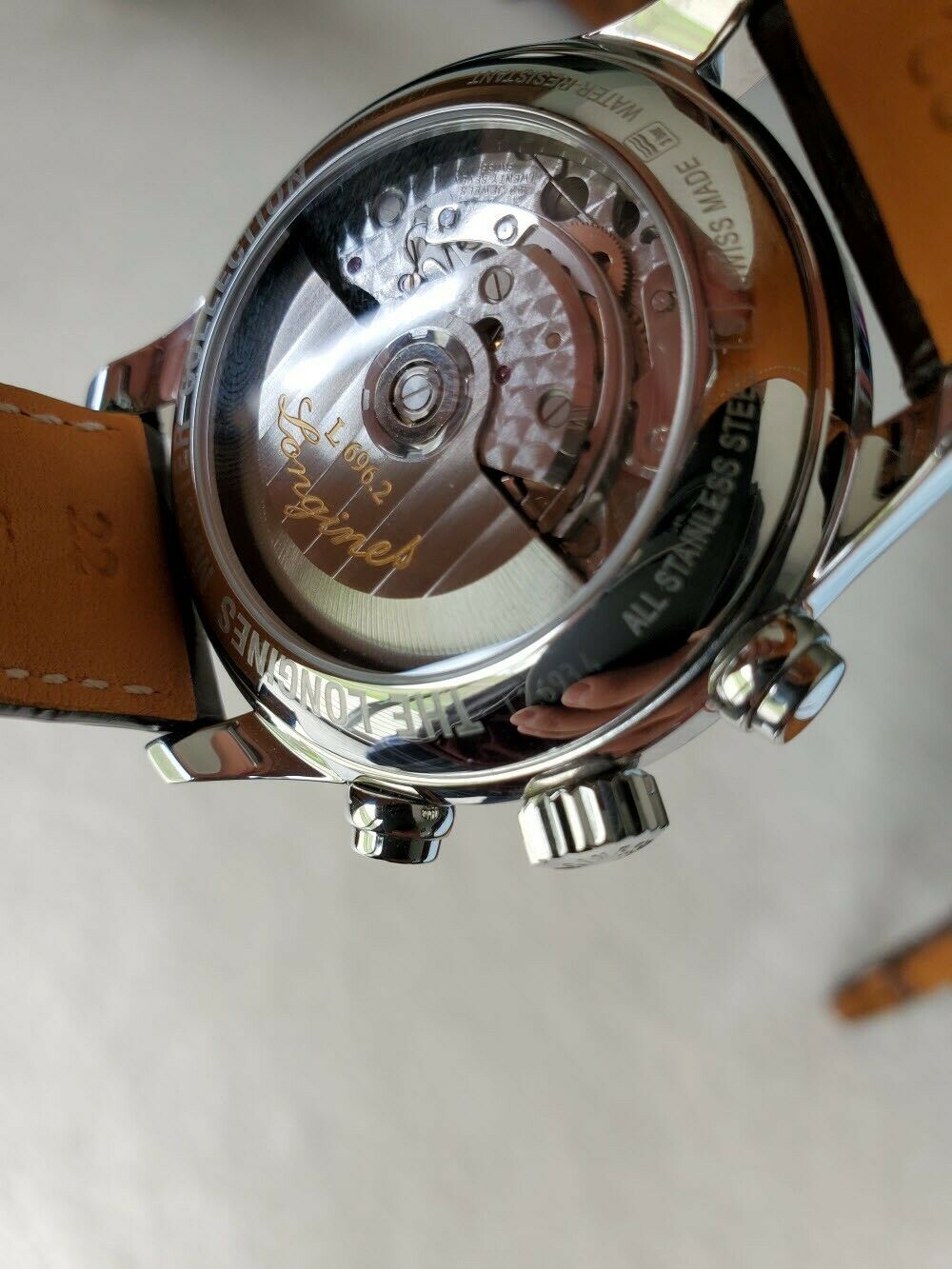 Longines Master Collection Chronograph L2.693.4.78.3 with Longines Master Collection Chronograph L2.693.4.78.3 with