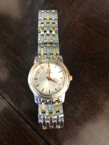 Omega DeVille Prestige 6504/838 Steel and Yellow Gold Ladies