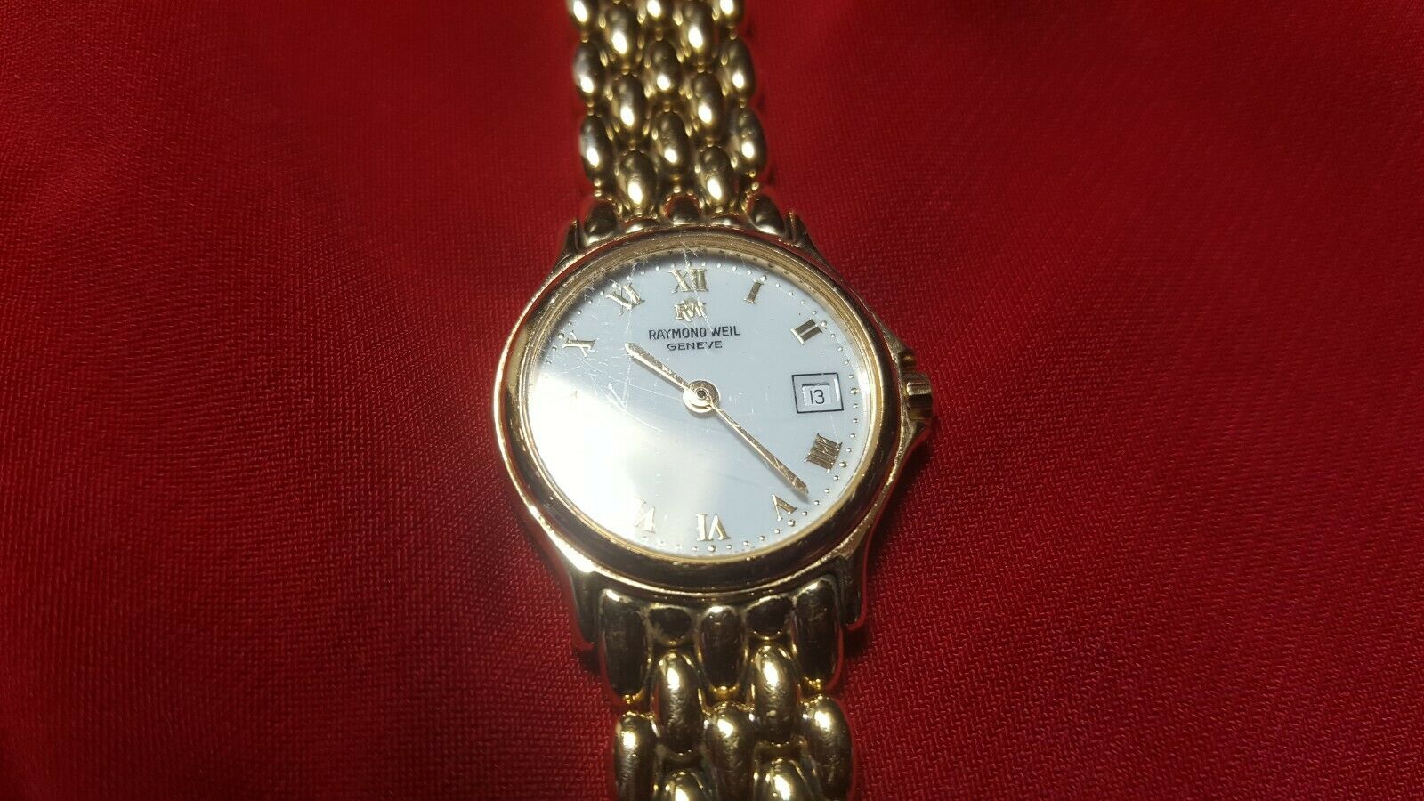 RAYMOND WEIL Watch 5368 Gold Plated Quartz Women Vintage WatchCharts