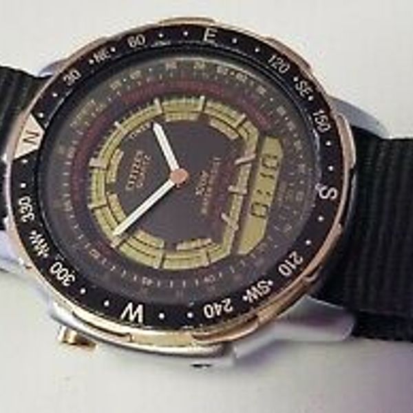 INDEPENDENT 腕時計 VINTAGE CITIZEN ANA-DIGI WATCH 8948 MADE IN JAPAN