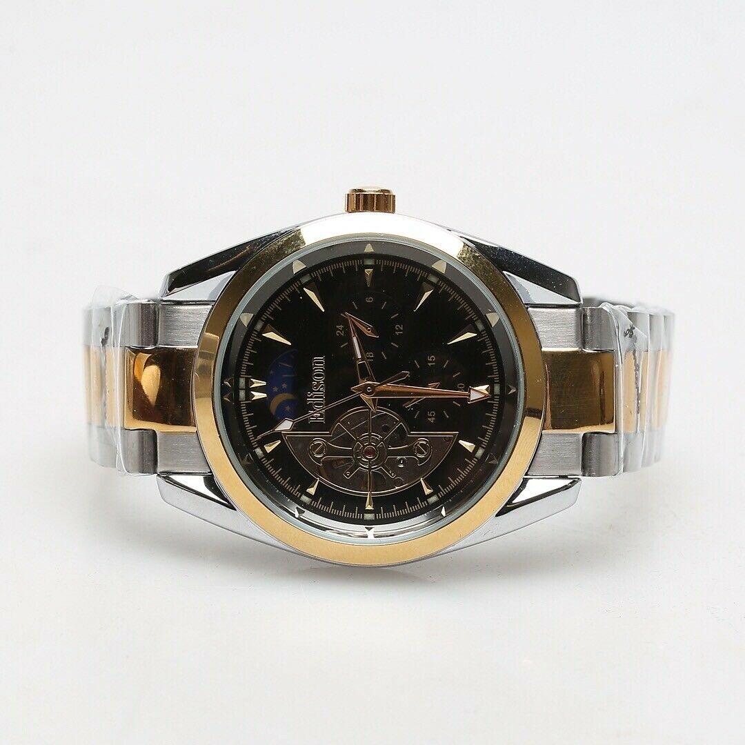 Men's edison best sale automatic moonphase watch