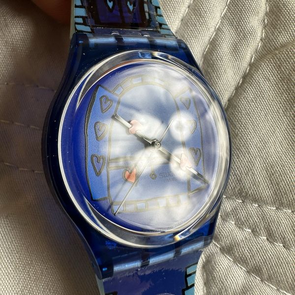 Albin Watch Swatch Watch Love Amour Total Designed by Albin Christen 2000 New ...