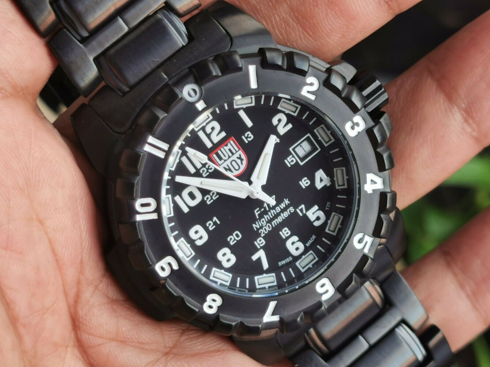 Luminox F-117 Nighthawk 6400 Series Quartz Movement Man's Military