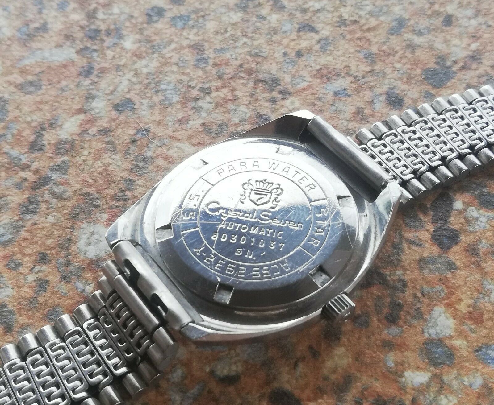 Vintage Citizen Crystal Seven Custom 27 Jewels Automatic