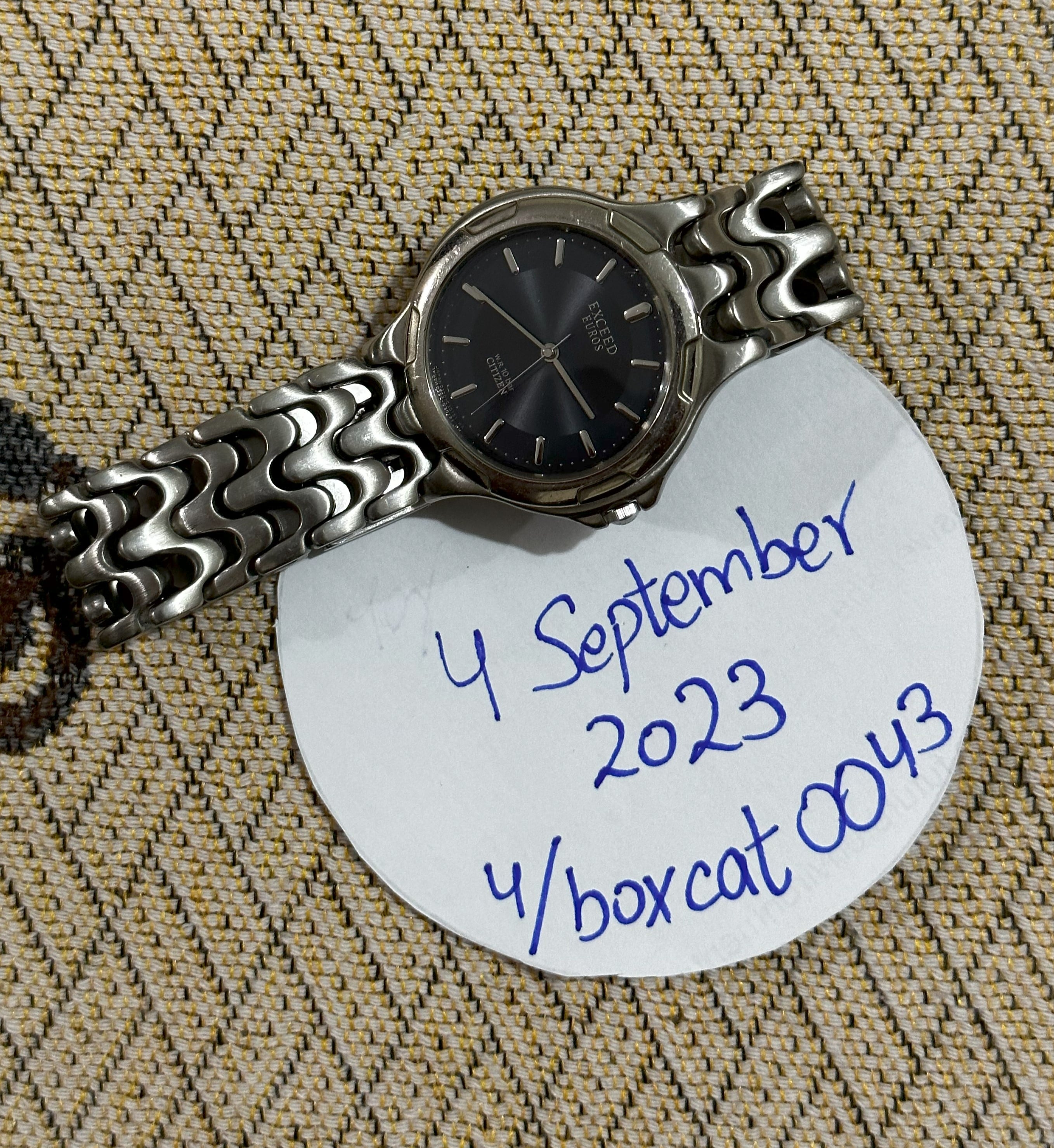 WTS] Vintage Citizen Exceed Euros –0330-C30170 ----99 USD Only