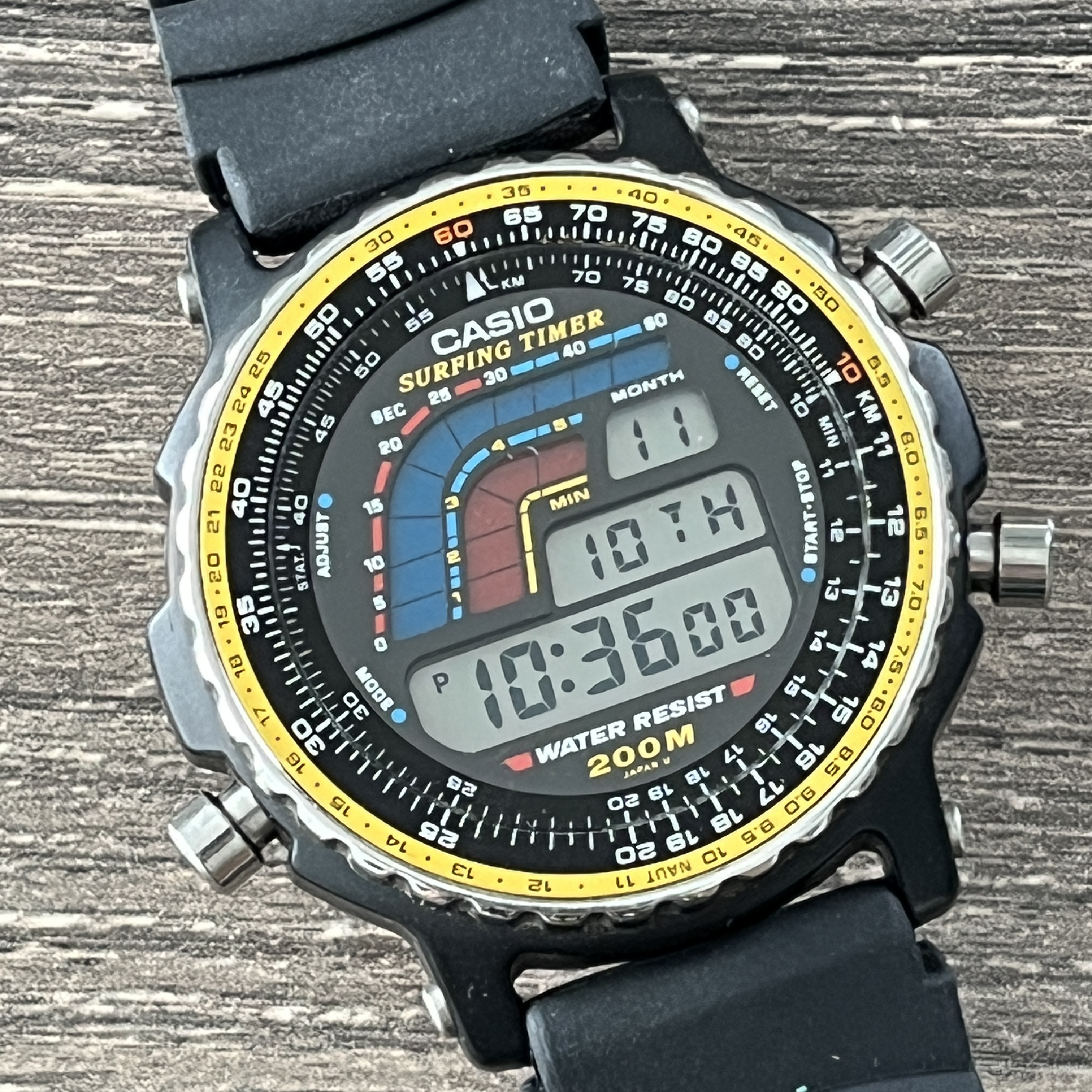 WTS] Casio Surf Timer DW-403 Digital Watch Vintage OEM - STUNNING Condition  - $575 | WatchCharts Marketplace