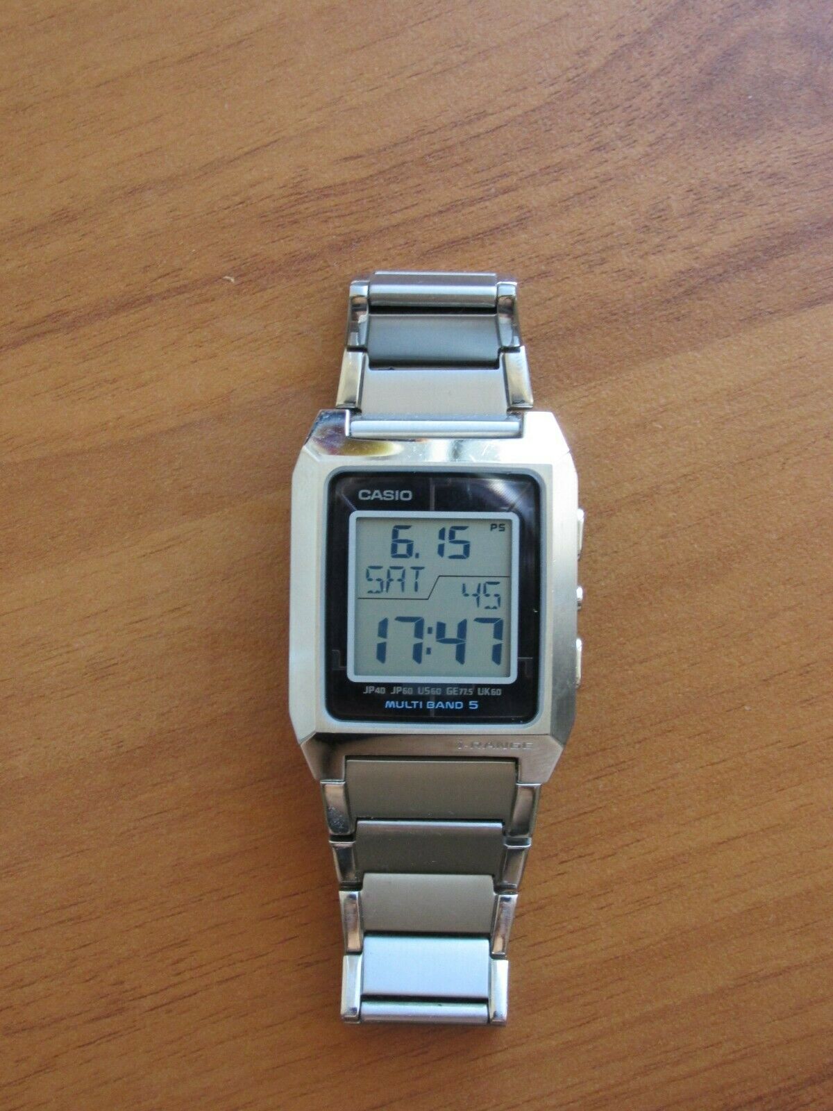 VINTAGE CASIO IRW-M200/WV-M401 i-RANGE TITANIUM MULTI BAND 5 TOUGH SOLAR  RARE | WatchCharts Marketplace