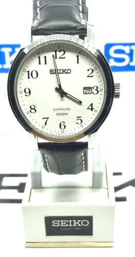 Gents SEIKO Quartz Watch Sapphire Crystal 100 M 7N42 0GE0