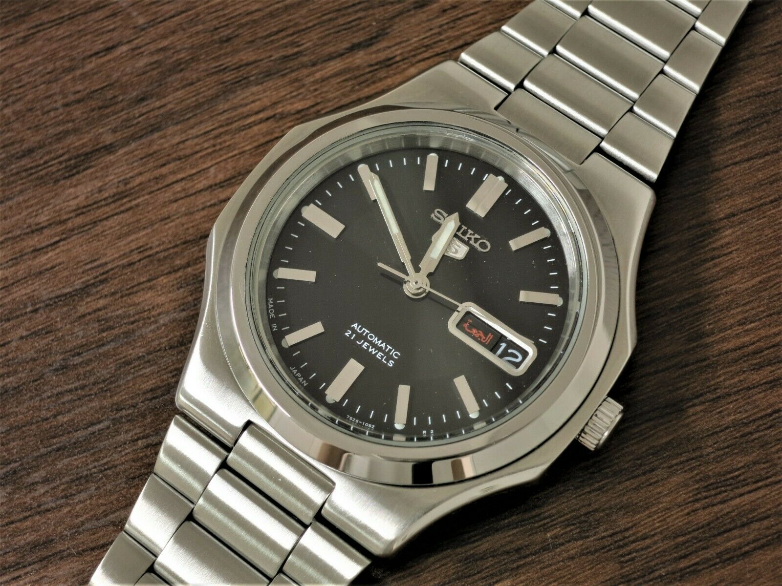 Seiko 5 SNKK47 Black Dial 7S26 03R0 Automatic Seikonaut