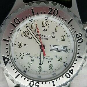 Rare CASIO Vintage Digital Watch TIMBER CRUISER JAPAN ONLY 200M
