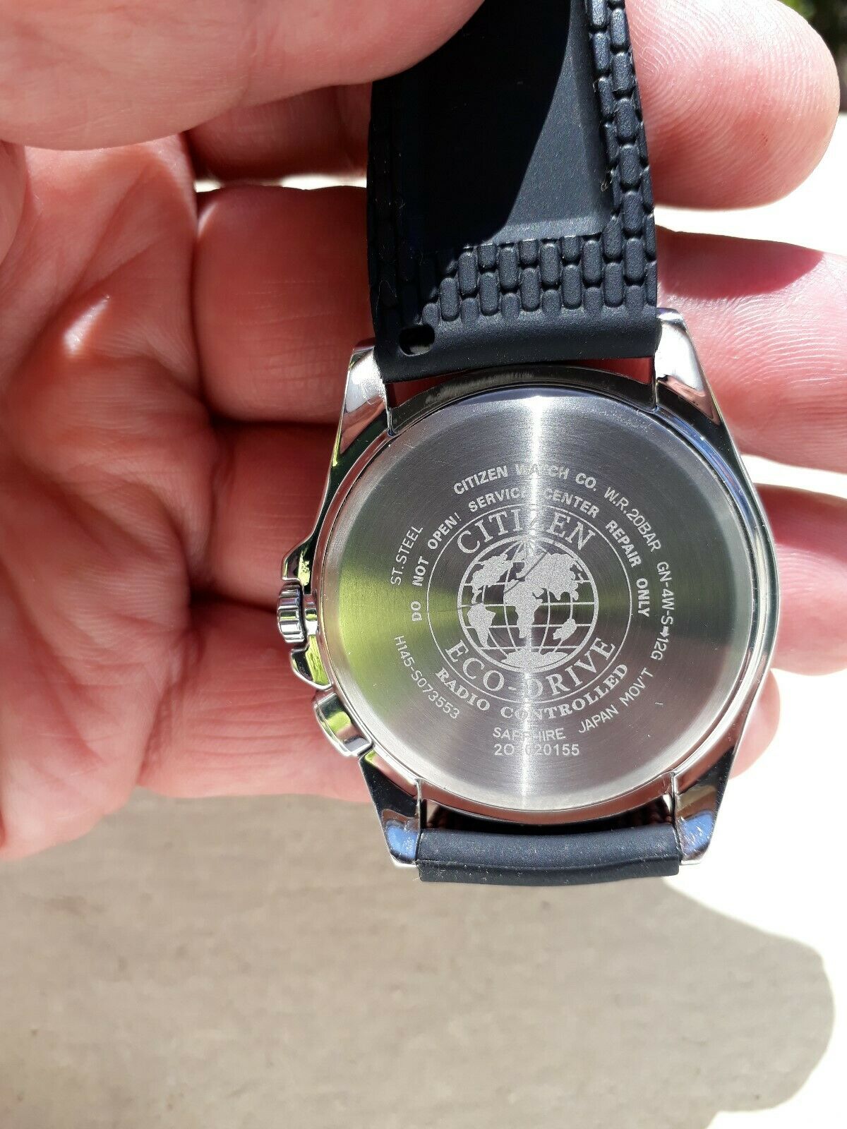 CITIZEN ECO DRIVE GN-4W-S-12G RADIO CONTROLLED Top Zustand