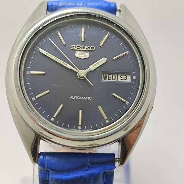 Seiko 5 Automatic Jewels-17 DD Men's Wrist Watch-Ref-7009-3040 ...