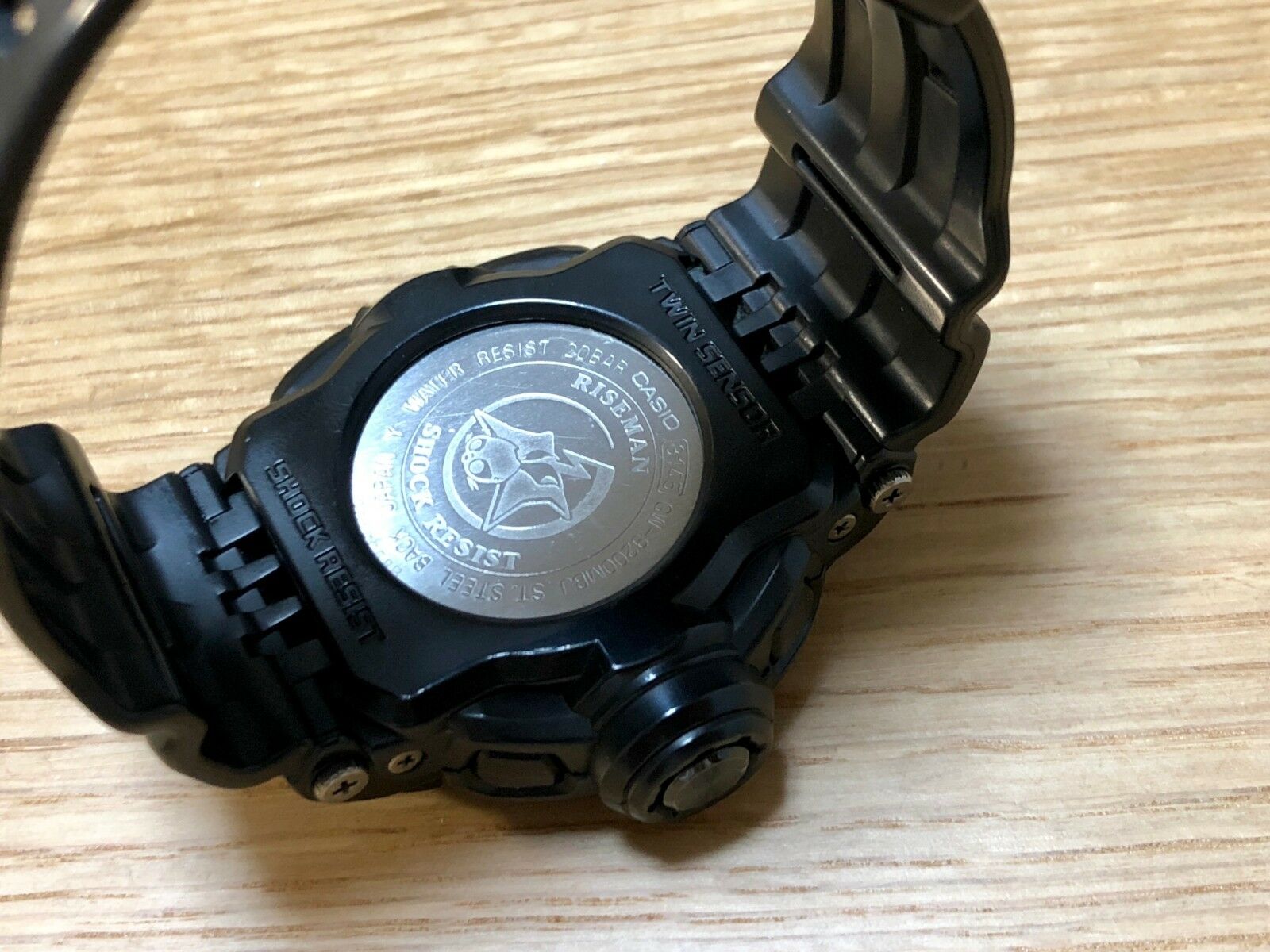 9) 極美品 ライズマン メンインマットブラック GW-9200MBJ-1JF 