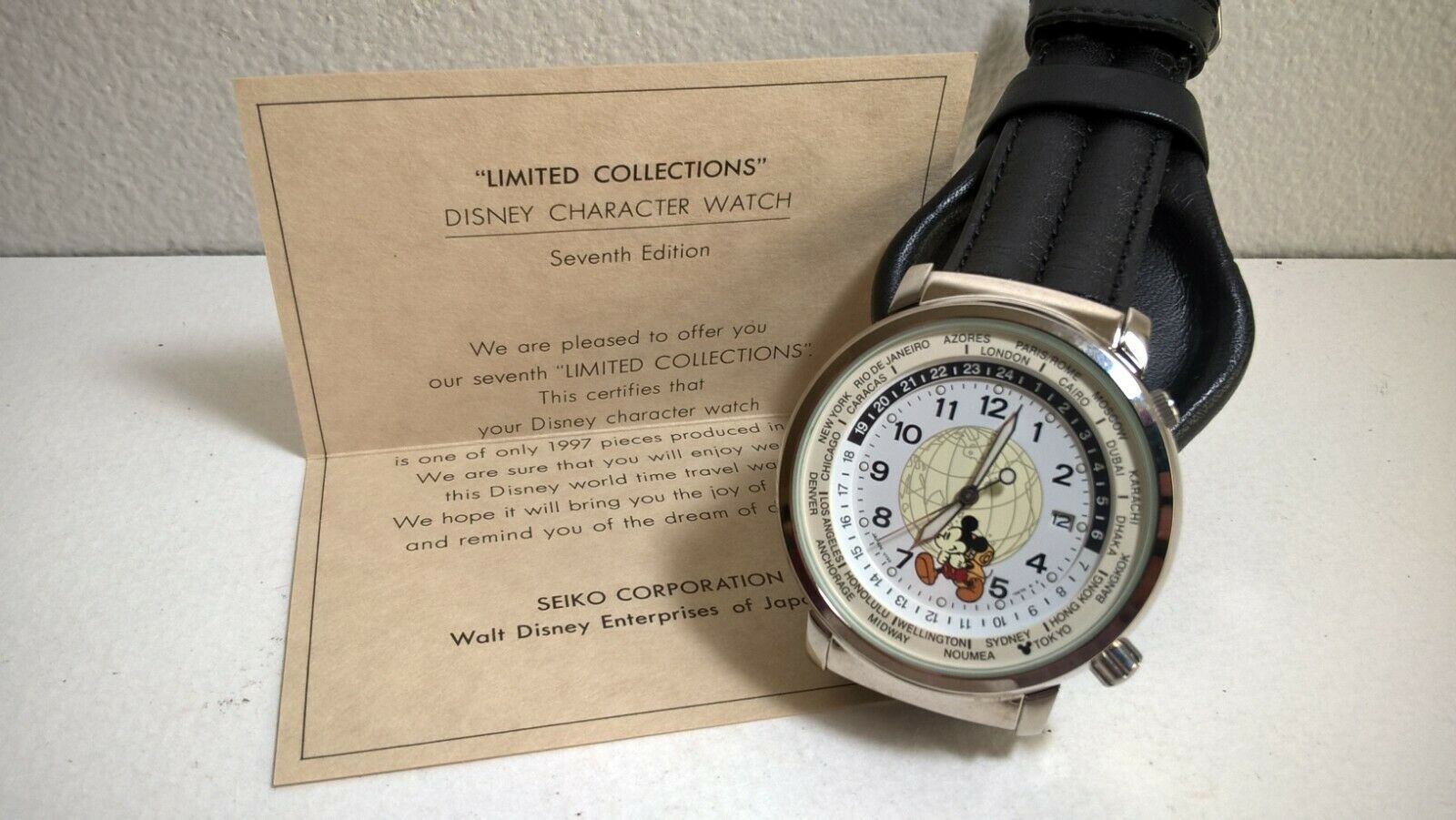 Seiko Alba ACBX001 1997 Disney Limited Mickey Navigator V732-0J30