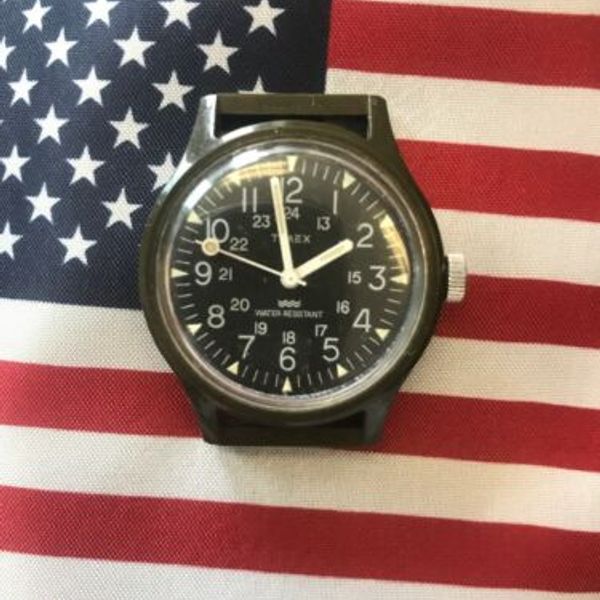 Vintage Timex US Military Hand Wind Green Plastic Timex Men's Watch  Philippines | WatchCharts