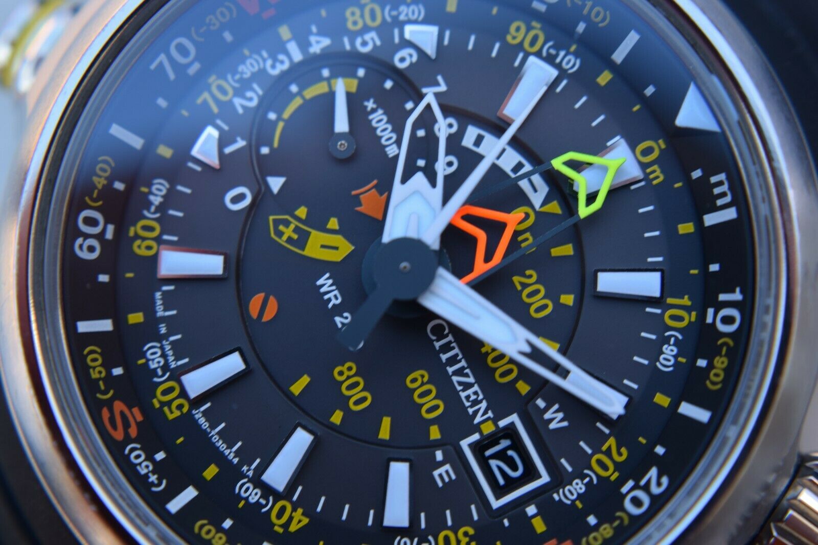 CITIZEN ECO-DRIVE J280-T019773 エコドライブ 1円CITIZEN稼働