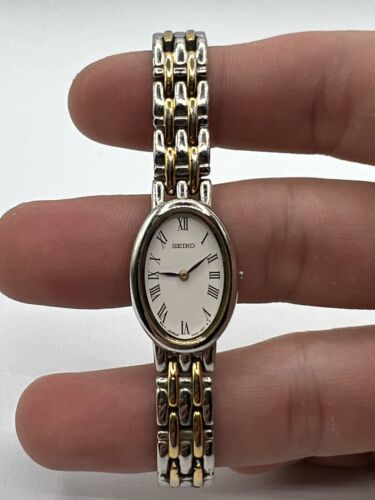 Seiko oval deals ladies watch