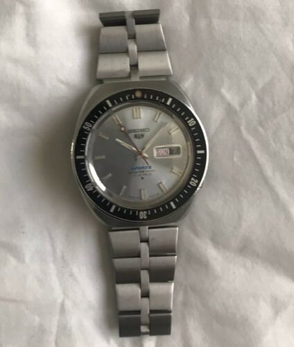 Seiko 6119 8121 Rare Diver From 1968 Runs Great, Rare Silver Dial |  WatchCharts
